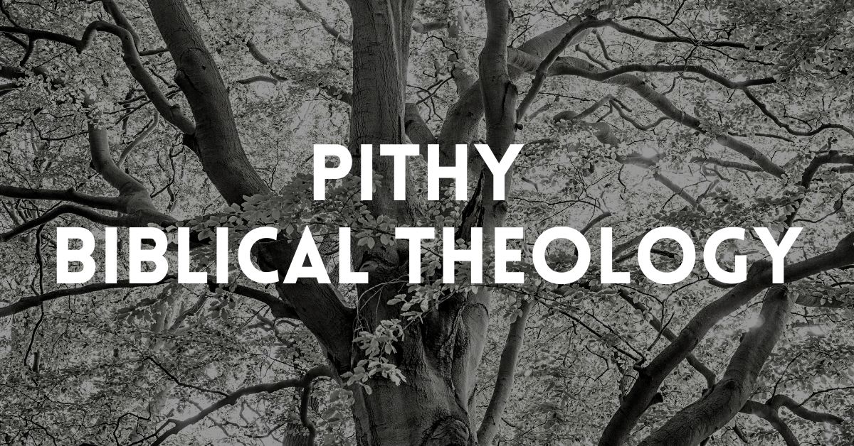 84: Pithy Biblical Theology (Tree Edition)